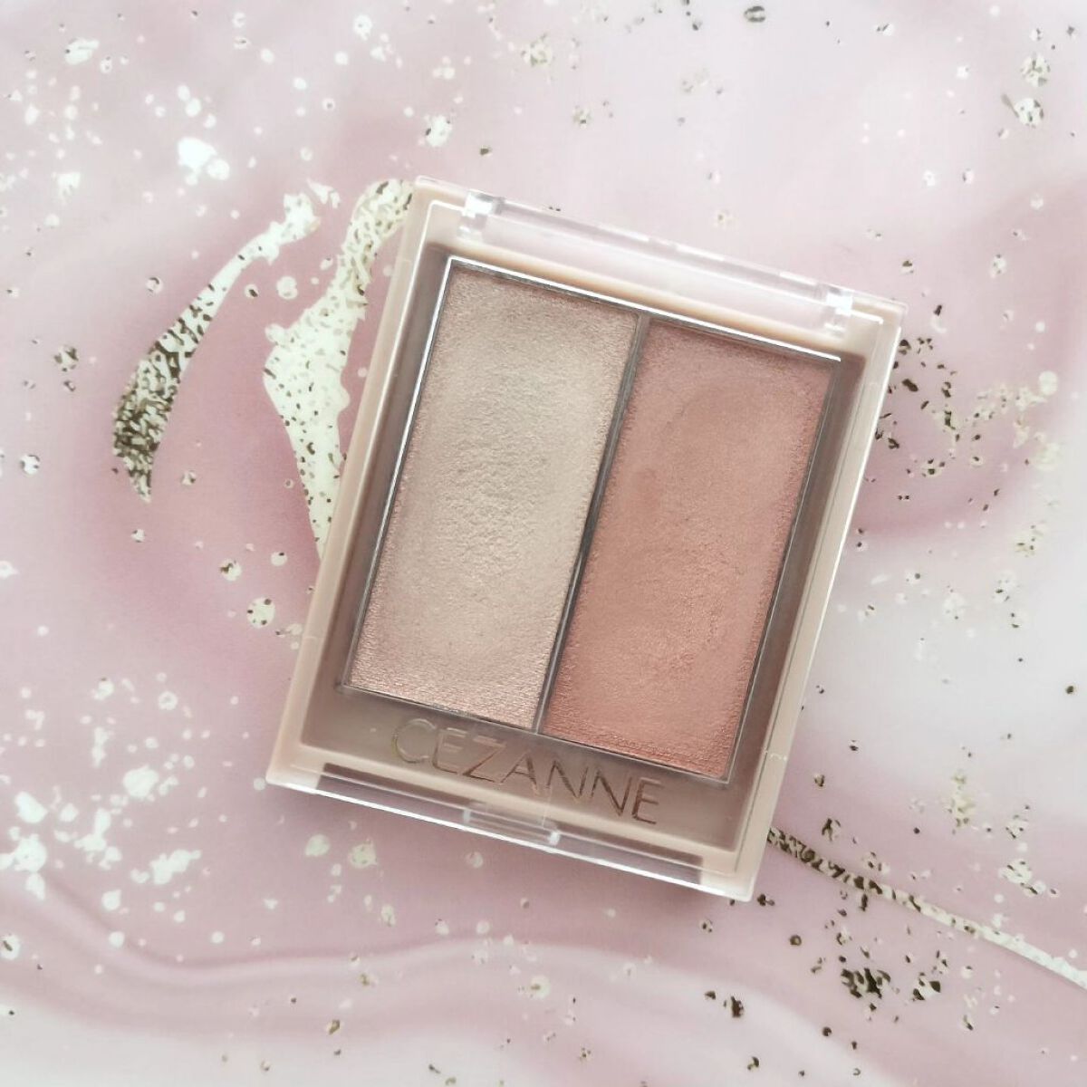 フェイスグロウカラー/CEZANNE/クリームハイライトを使ったクチコミ（1枚目）