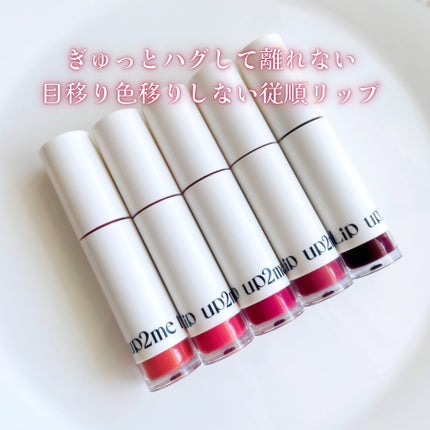 アップトゥーミー ハグマイリップ カラーロックプランパー/up2me/リッププランパーを使ったクチコミ(2枚目)