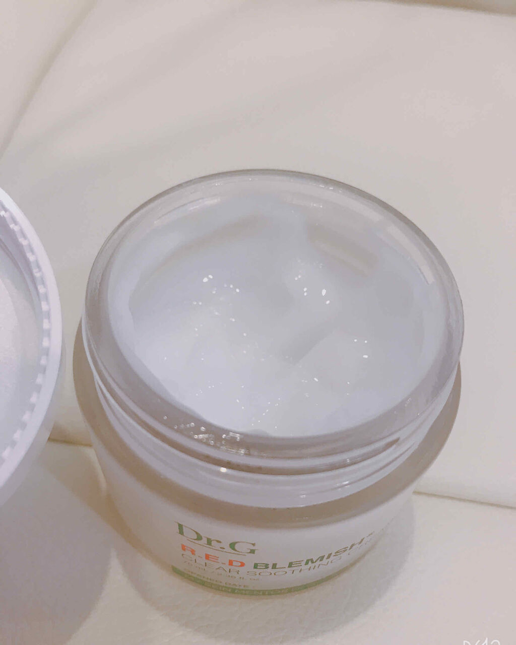 レッドB・Cスージングクリーム(チューブタイプ)/Dr.G/フェイスクリームを使ったクチコミ（3枚目）