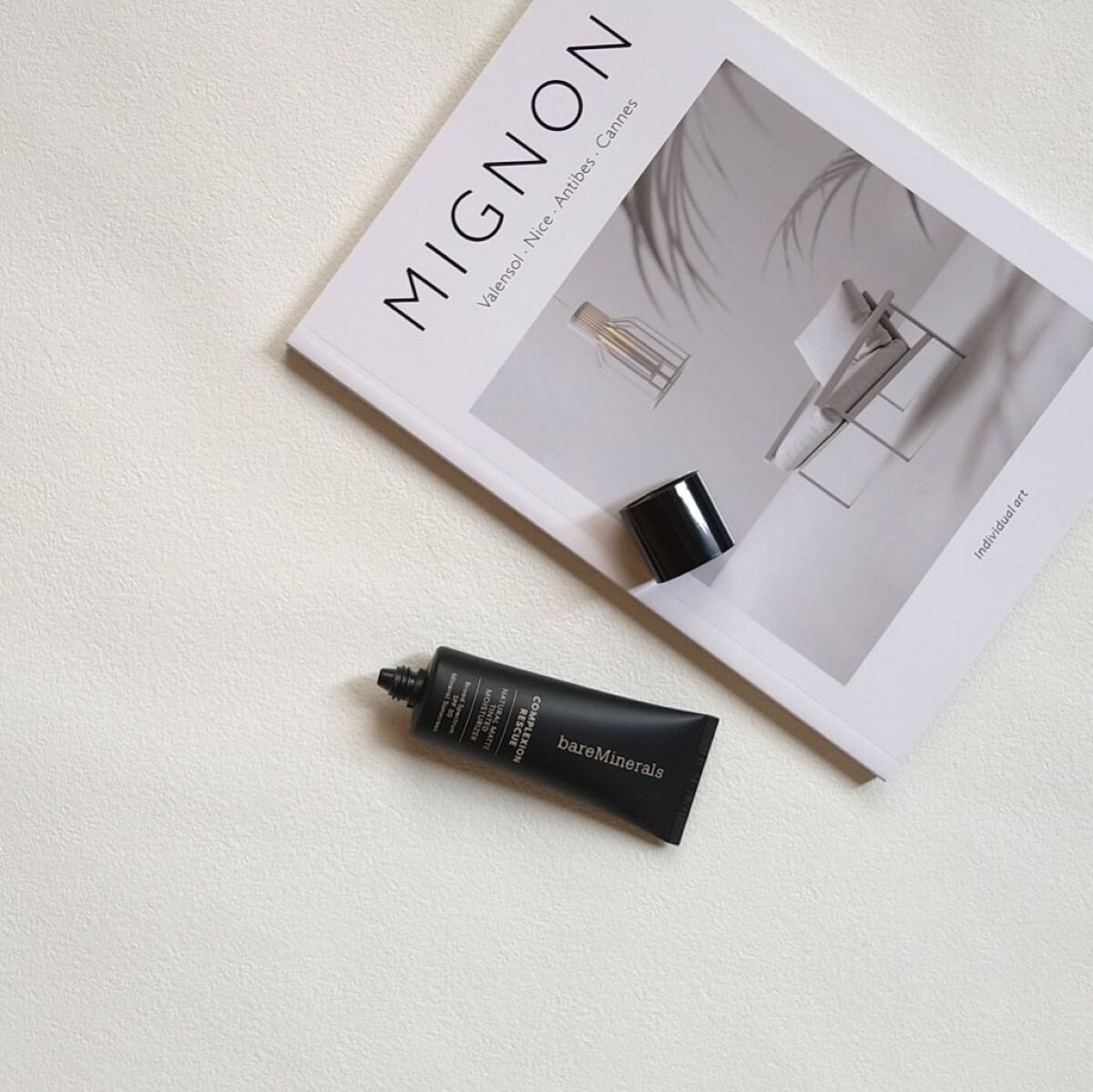 CR ナチュラル マット モイスチャライザー/bareMinerals/クリーム・エマルジョンファンデーションを使ったクチコミ（3枚目）