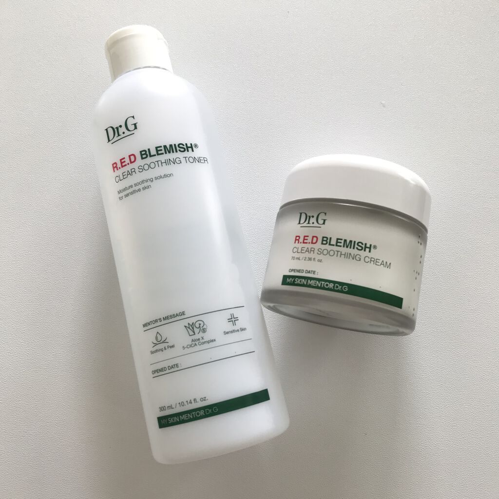 レッドB・Cスムージングクリーム/Dr.G/フェイスクリームを使ったクチコミ（1枚目）