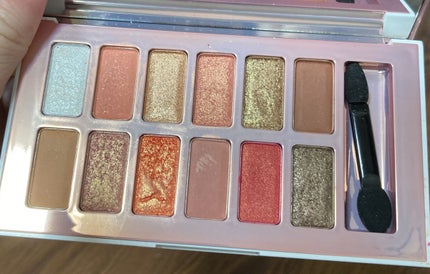 バレンタインボックス2 ピーチパレット/VAVI MELLO/アイシャドウパレットを使ったクチコミ(2枚目)