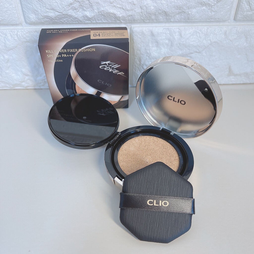 キル カバー フィクサー クッション/CLIO/クッションファンデーションを使ったクチコミ(2枚目)
