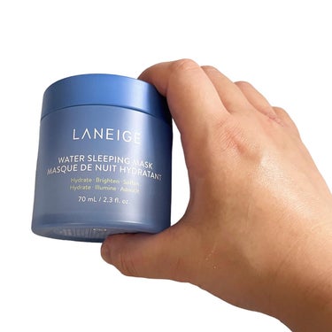 LANEIGE ウォータースリーピングマスクのクチコミ「\\ LANEIGE //

▫️ウォータースリーピングマスク
　洗い流さないマスク 70ml.....」（3枚目）