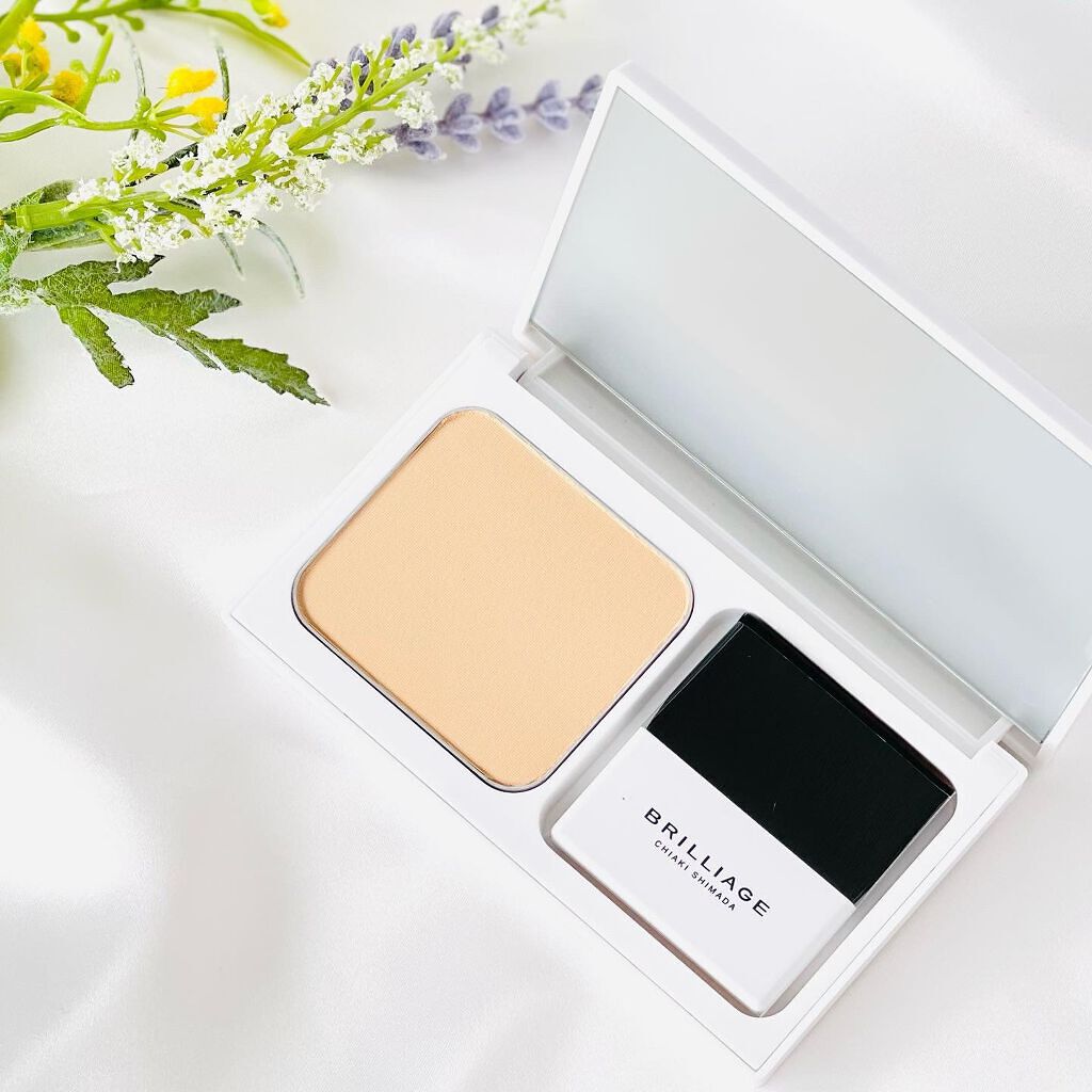 パウダリーファンデーション ソフトシャイニー/ブリリアージュ/パウダーファンデーションを使ったクチコミ(1枚目)