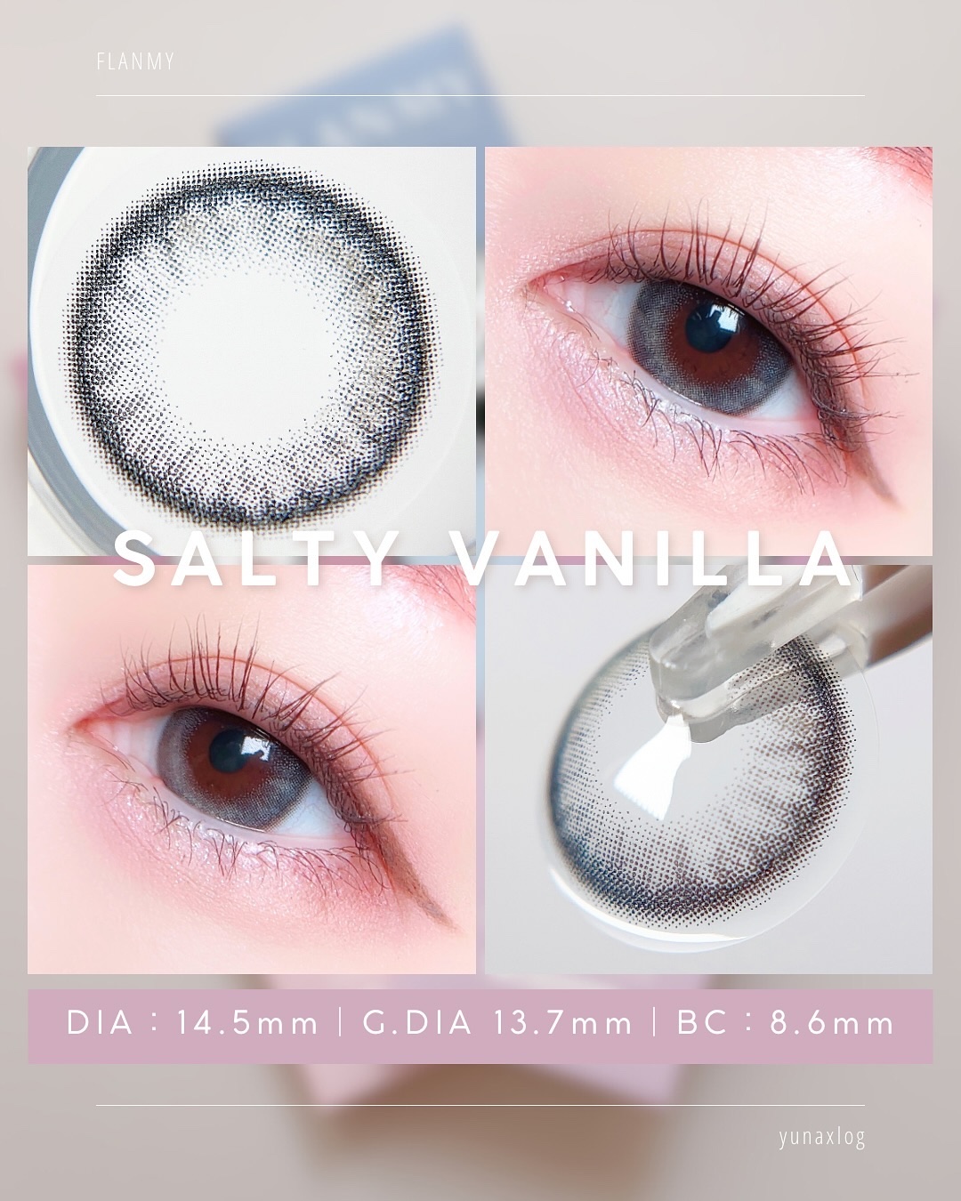 FLANMY 1day/FLANMY/ワンデー（１DAY）カラコンを使ったクチコミ（3枚目）