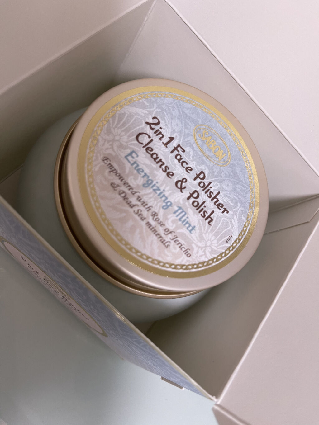 フェイスポリッシャー リフレッシング（ミント）/SABON/スクラブ・ゴマージュを使ったクチコミ（2枚目）