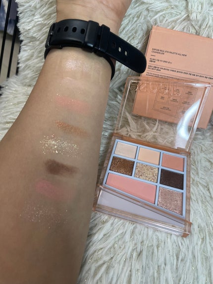 シャンデリアエディション(アイシャドウ/リップグロス)/espoir/メイクアップキットを使ったクチコミ(4枚目)