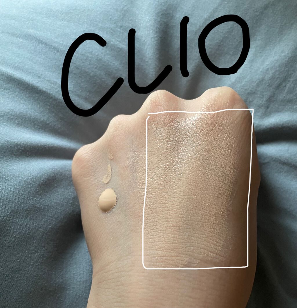 キルカバー グロウ ファンデーション/CLIO/リキッドファンデーションを使ったクチコミ(3枚目)