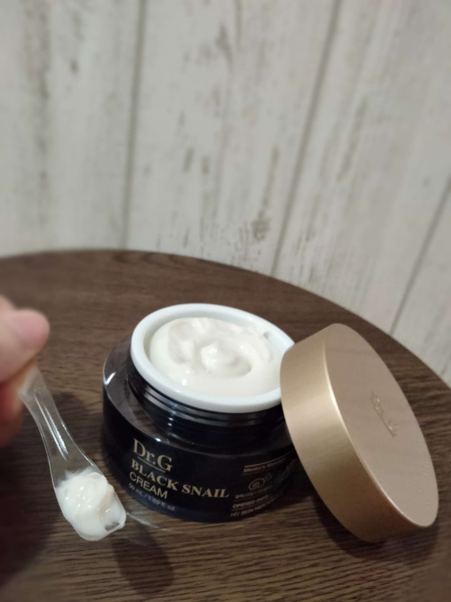 ブラックスネイル クリーム/Dr.G/フェイスクリームを使ったクチコミ（2枚目）