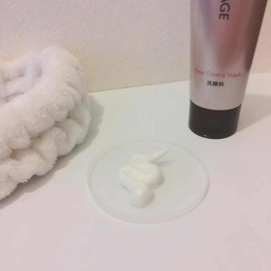 クリア クリーミーウォッシュ/BRIGHTAGE/洗顔フォームを使ったクチコミ（2枚目）
