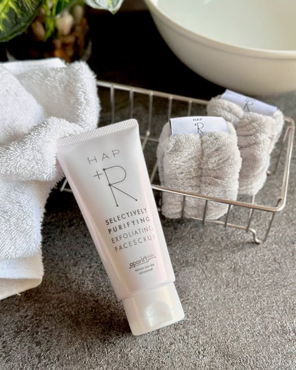 フェイススクラブ /HAP+R/スクラブ・ゴマージュを使ったクチコミ(6枚目)