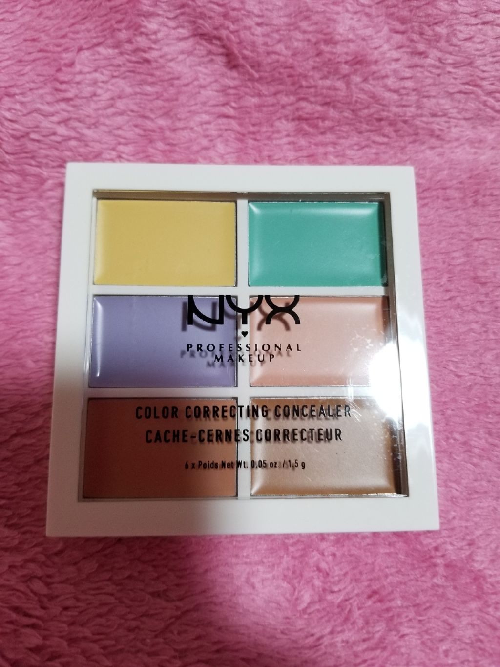 コンシール コレクト コントゥアー パレット/NYX Professional Makeup/パレットコンシーラーを使ったクチコミ(1枚目)