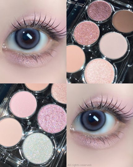 ライトオンアイズシャドウパレット/ルミル/アイシャドウパレットを使ったクチコミ(6枚目)