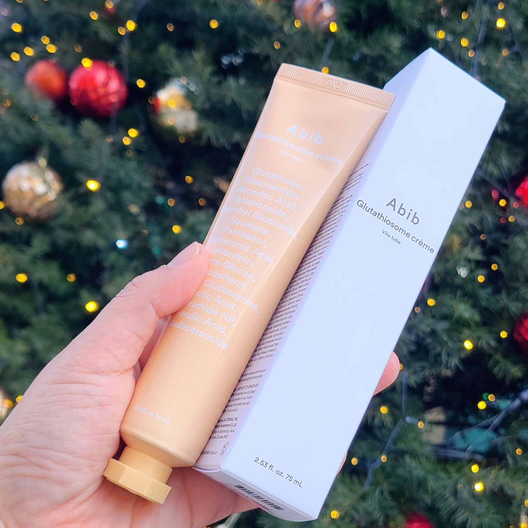 グルタチオンソームクリームビタチューブ/Abib /フェイスクリームを使ったクチコミ（2枚目）