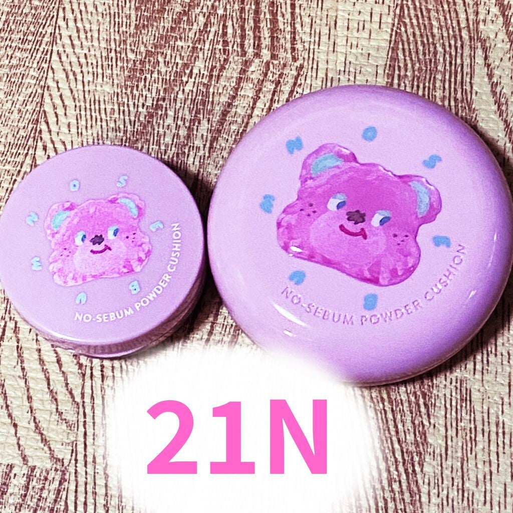 みこい on LIPS 「イニスフリーノーセバムクッション×CafeKnottedエディ..」(2枚目)