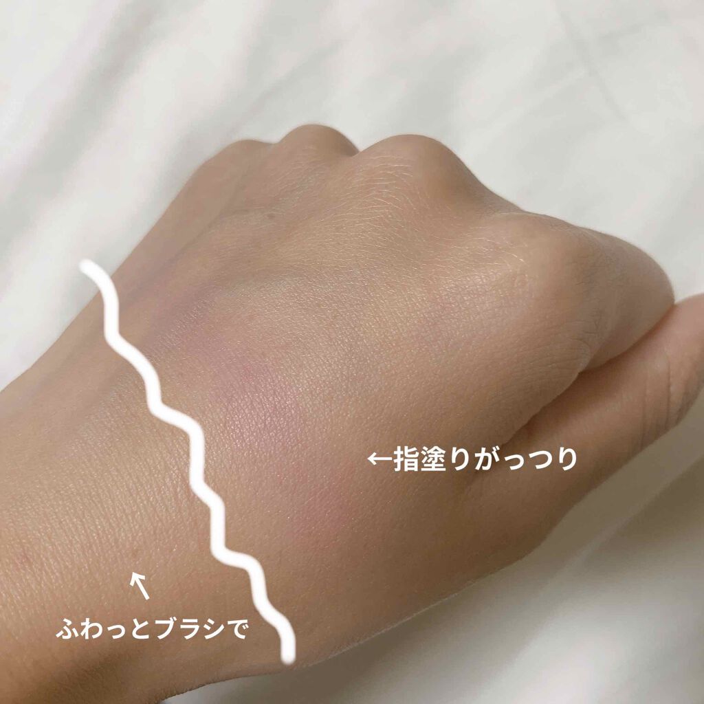 チークブラシ N/LUNASOL/メイクブラシを使ったクチコミ（2枚目）