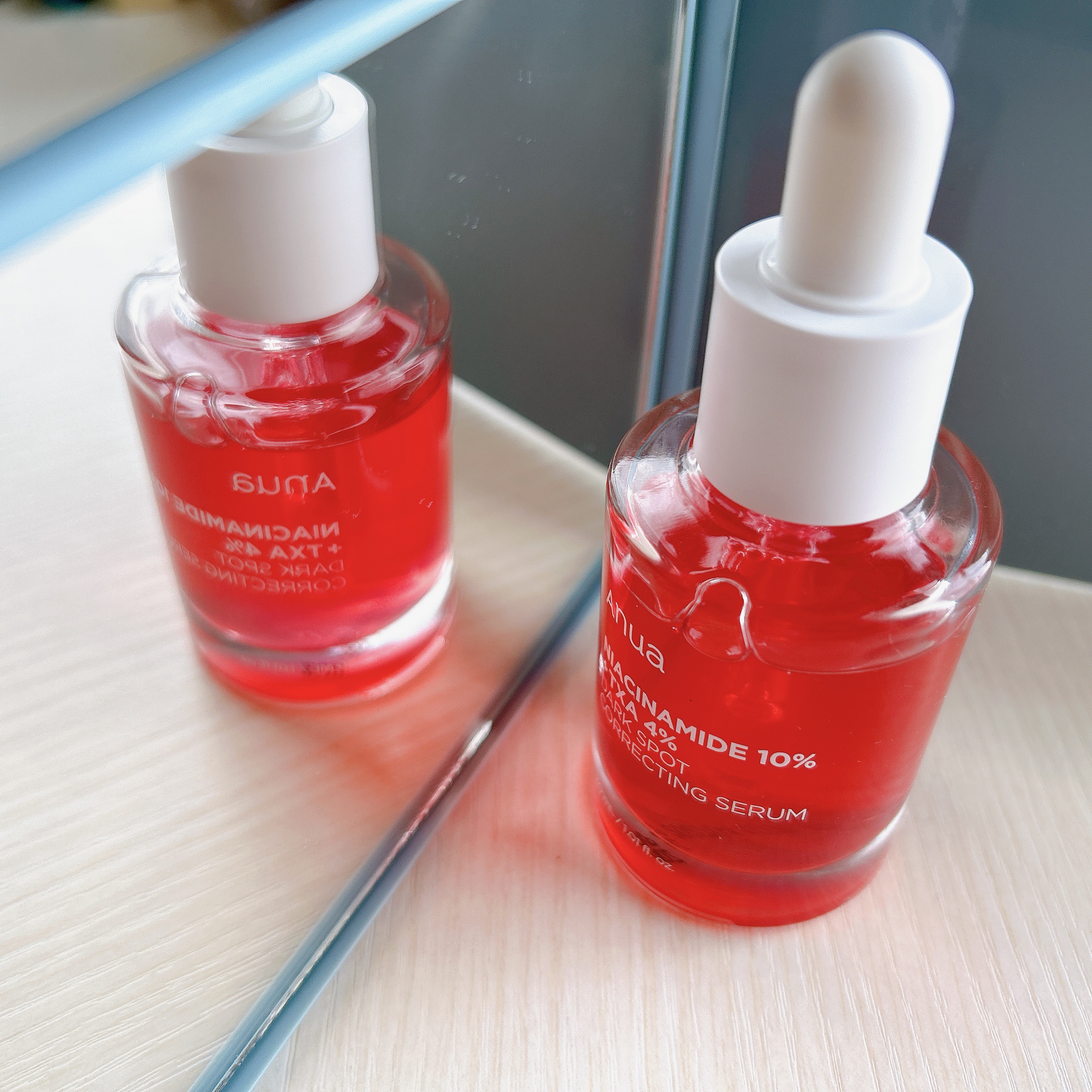 リアルックミラー 通常サイズ アイスブルー(限定)/ロージーローザ/その他化粧小物を使ったクチコミ（3枚目）