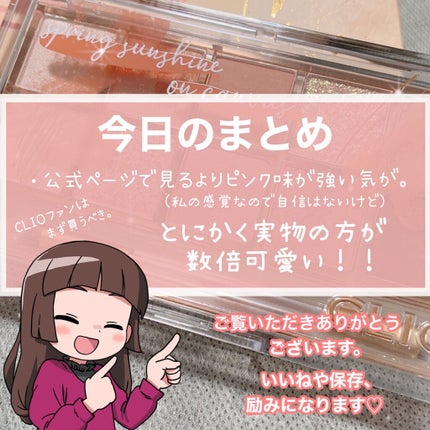 プロ アイ パレット/CLIO/アイシャドウパレットを使ったクチコミ(9枚目)