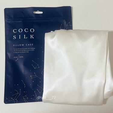 COCOSILK シルク枕カバーのクチコミ「▫️COCOSILK
シルク枕カバー　片面シルク25匁

COCOSILKのシルク枕カバーには.....」（3枚目）