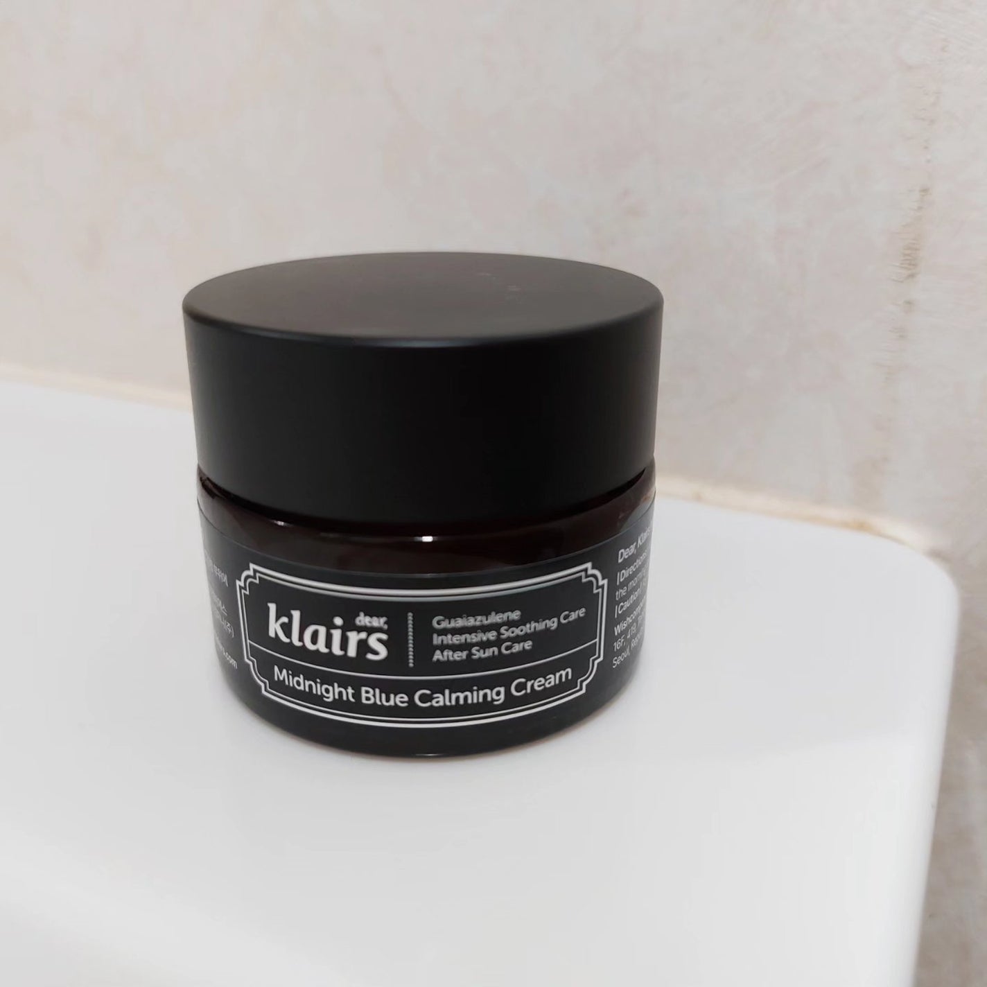 ミッドナイトブルーカーミングクリーム/Klairs/フェイスクリームを使ったクチコミ(1枚目)