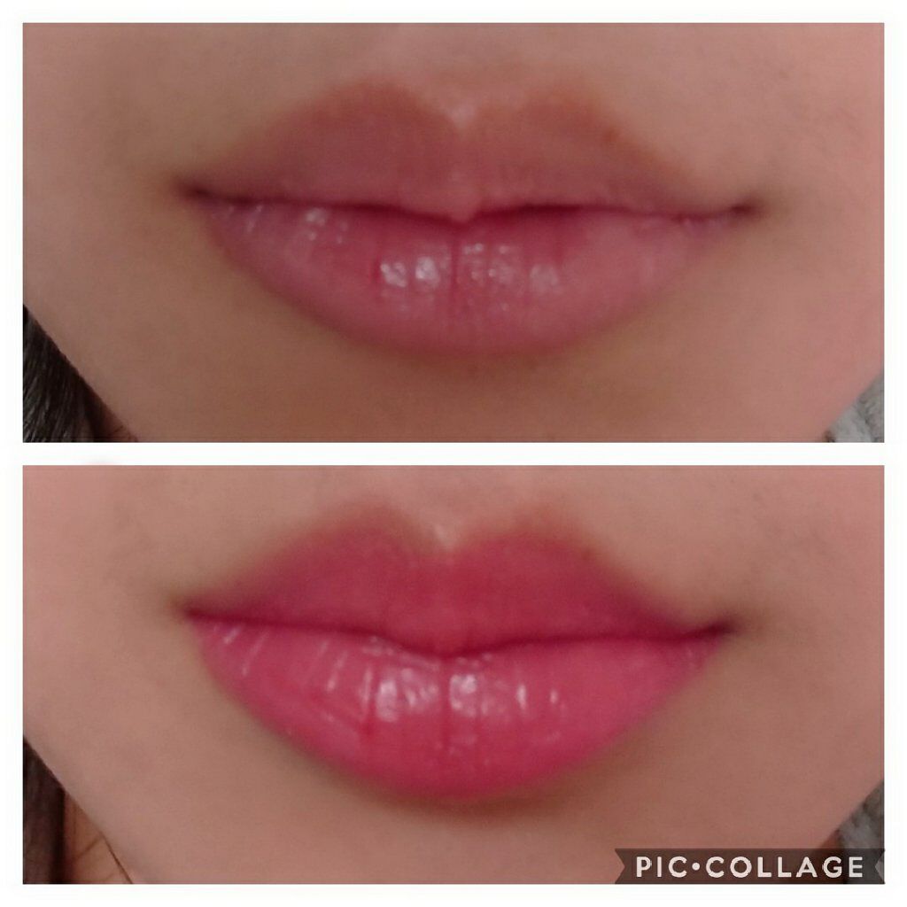 Lamp Juicy Tint/G9SKIN/口紅を使ったクチコミ（3枚目）