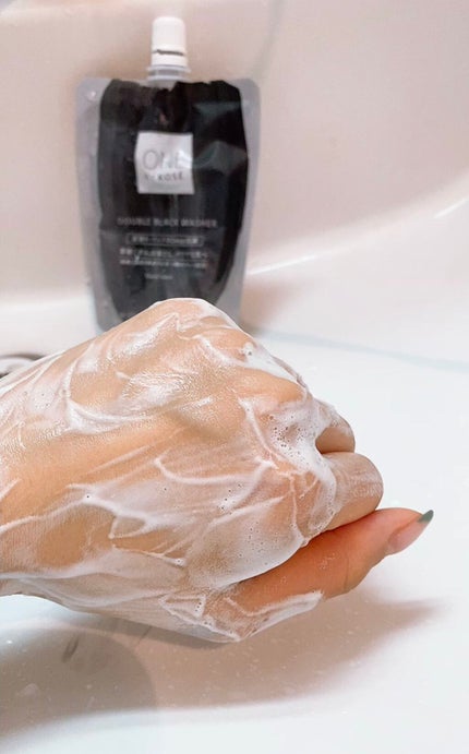 ダブル ブラック ウォッシャー/ONE BY KOSE/その他洗顔料を使ったクチコミ(5枚目)