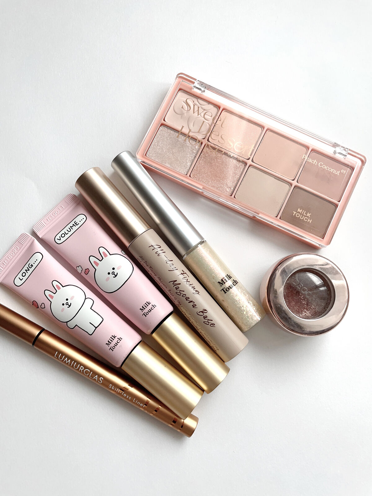 ビーマイスウィートデザートハウスパレット/Milk Touch/アイシャドウパレットを使ったクチコミ（2枚目）