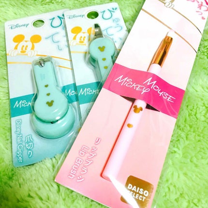 ごくふわっ ミッキーブラシ/DAISO/メイクブラシを使ったクチコミ(1枚目)