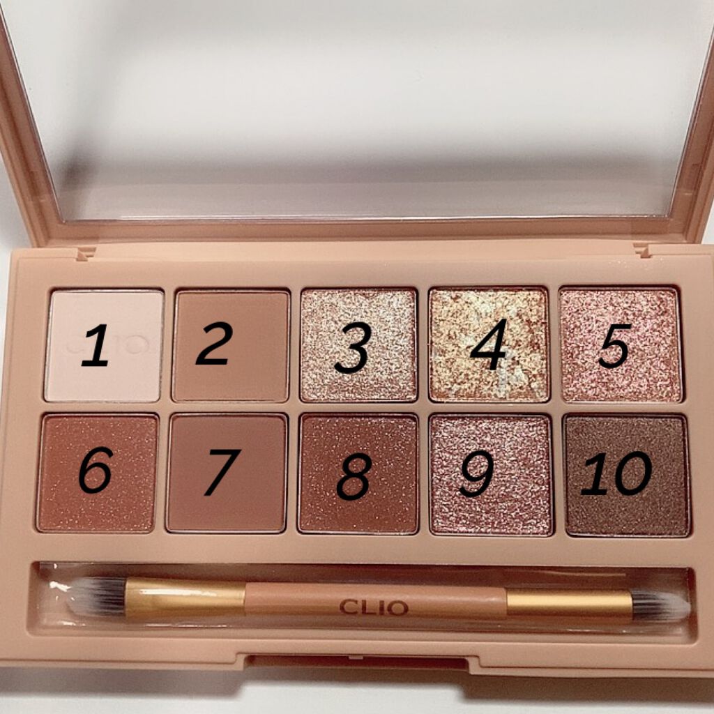 プロ アイ パレット/CLIO/アイシャドウパレットを使ったクチコミ(5枚目)