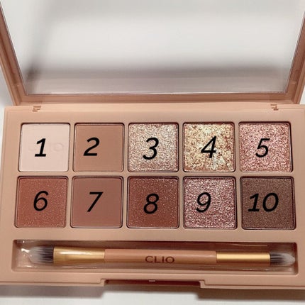 プロ アイ パレット/CLIO/アイシャドウパレットを使ったクチコミ(5枚目)