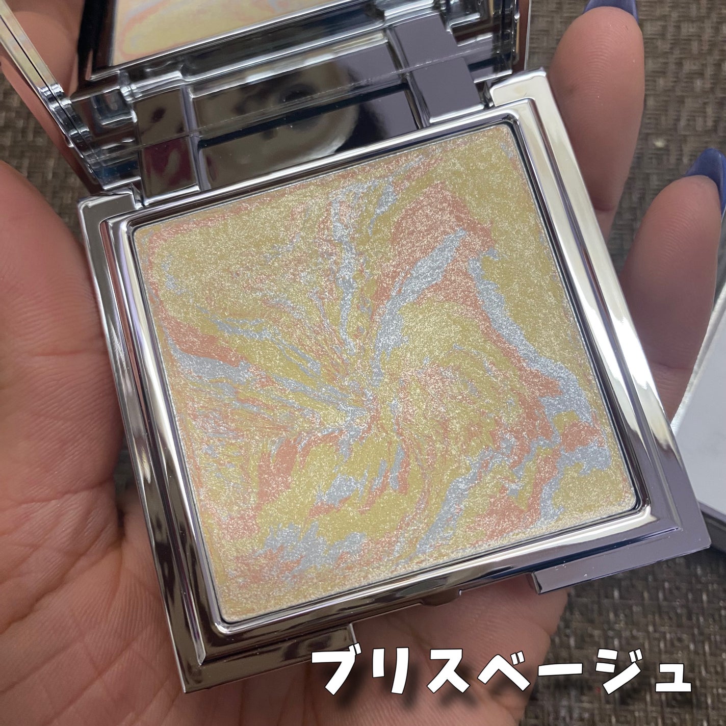 スキンルミナスハイライター/DEAR DAHLIA/パウダーハイライトを使ったクチコミ(3枚目)