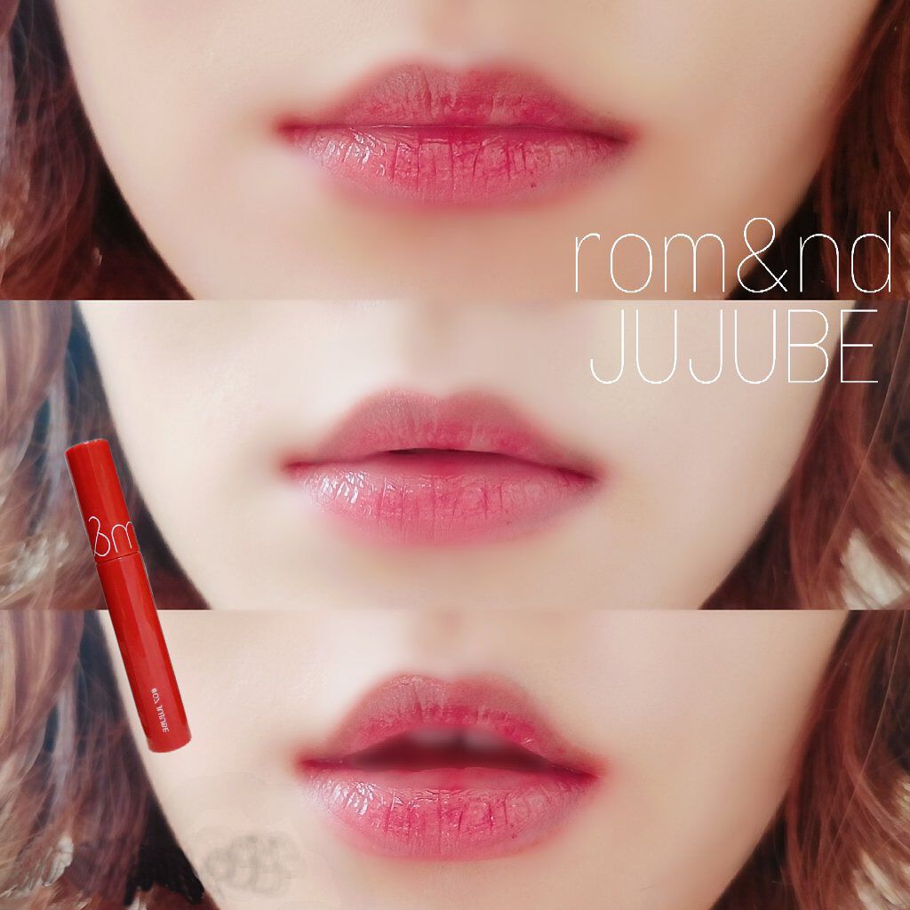 ジューシーラスティングティント/rom&nd/リップティントを使ったクチコミ（1枚目）