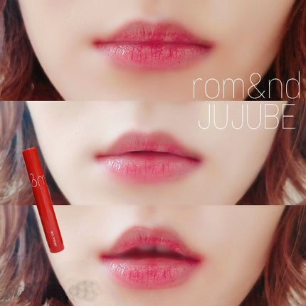 ジューシーラスティングティント/rom&nd/リップティントを使ったクチコミ(1枚目)