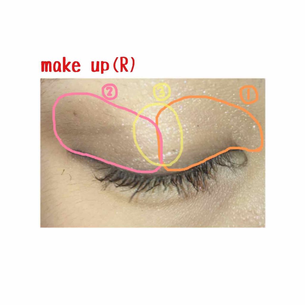 シャイニーシャドウ N/excel/単色アイシャドウを使ったクチコミ（2枚目）