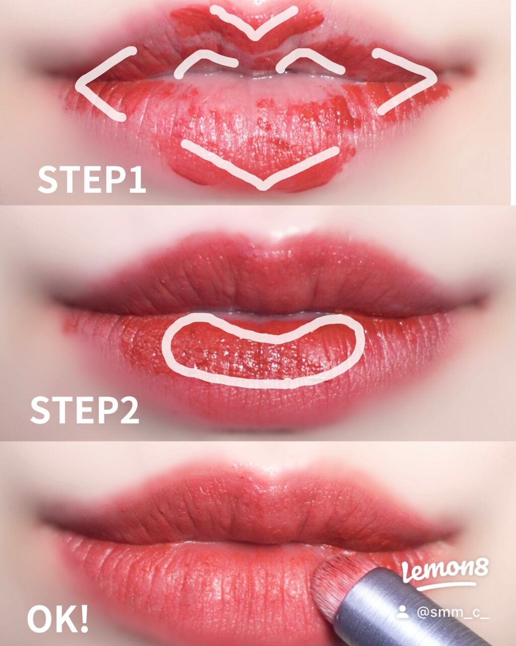 Mini Fingertip brush/KUMO/メイクブラシを使ったクチコミ(2枚目)