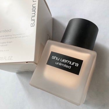 アンリミテッド ラスティング フルイド/shu uemura/リキッドファンデーションを使ったクチコミ（1枚目）