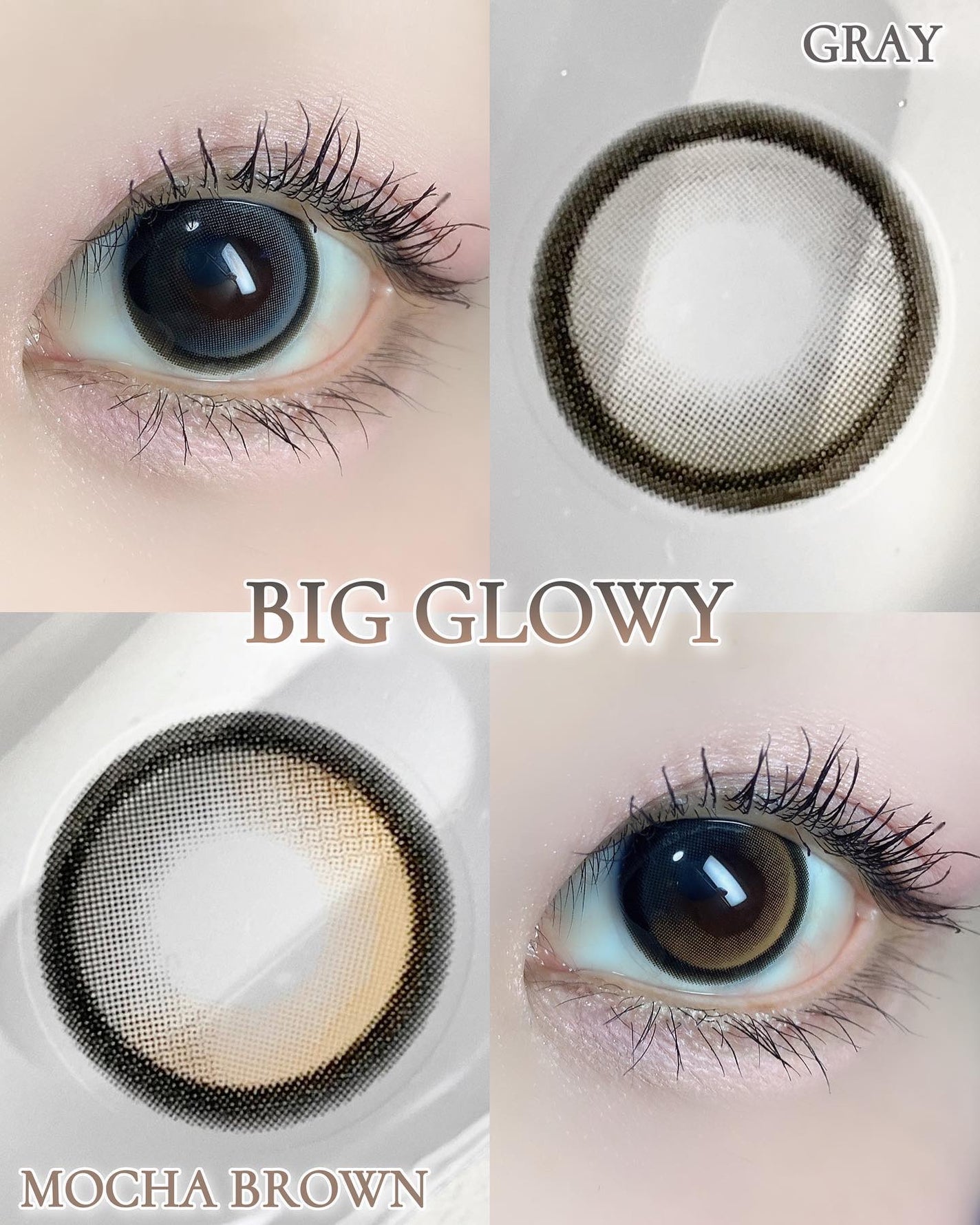 Glowy 1day/OLENS/ワンデー(1DAY)カラコンを使ったクチコミ(2枚目)