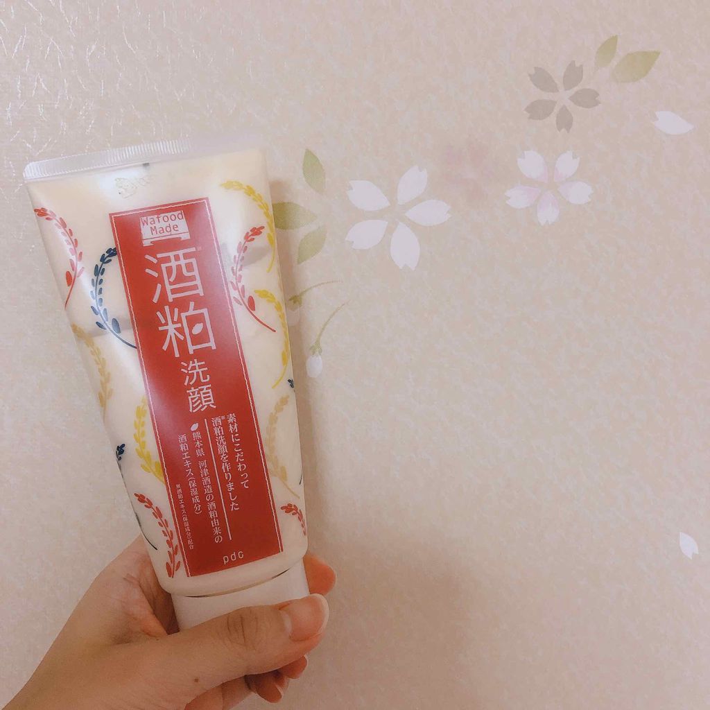 ワフードメイド　酒粕洗顔　N/pdc/洗顔フォームを使ったクチコミ（1枚目）