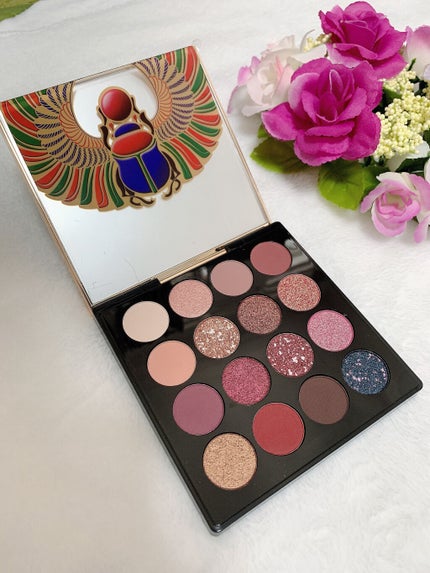 大英博物館 エジプトシリーズ アイシャドウパレット/ZEESEA/アイシャドウパレットを使ったクチコミ(4枚目)