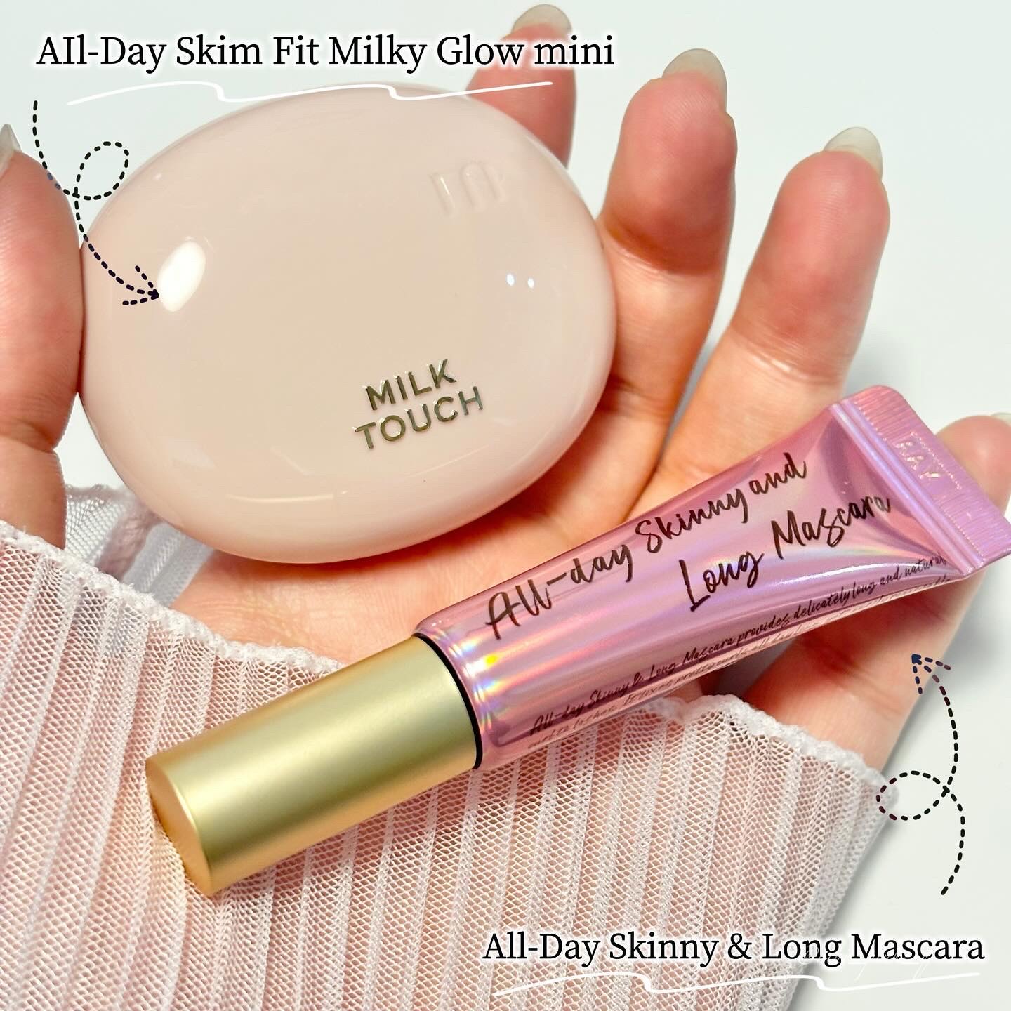 オールデイ スキニー アンド ロングマスカラ/Milk Touch/マスカラを使ったクチコミ（3枚目）