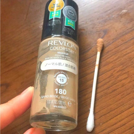 カラーステイ メイクアップ/REVLON/リキッドファンデーションを使ったクチコミ(1枚目)