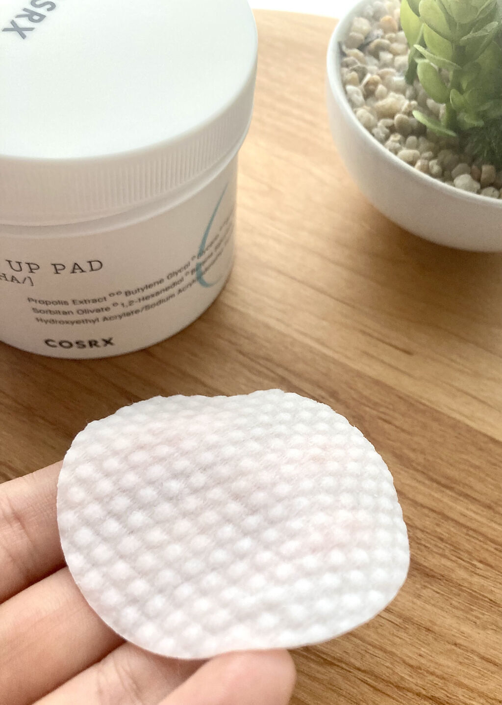 ワンステップモイスチャーアップパッド/COSRX/トナーパッドを使ったクチコミ（3枚目）