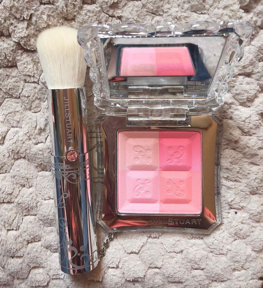 ミックスブラッシュ コンパクト N/JILL STUART/パウダーチークを使ったクチコミ(1枚目)