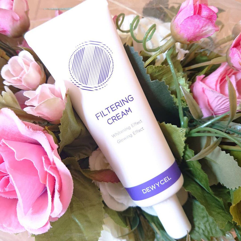 フィルタリングクリーム/DEWYCEL/日焼け止めクリームを使ったクチコミ（1枚目）