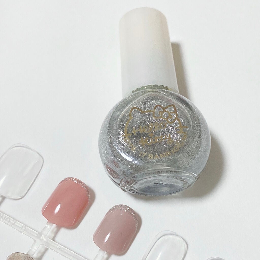 サンリオネイル/DAISO/マニキュアを使ったクチコミ(1枚目)