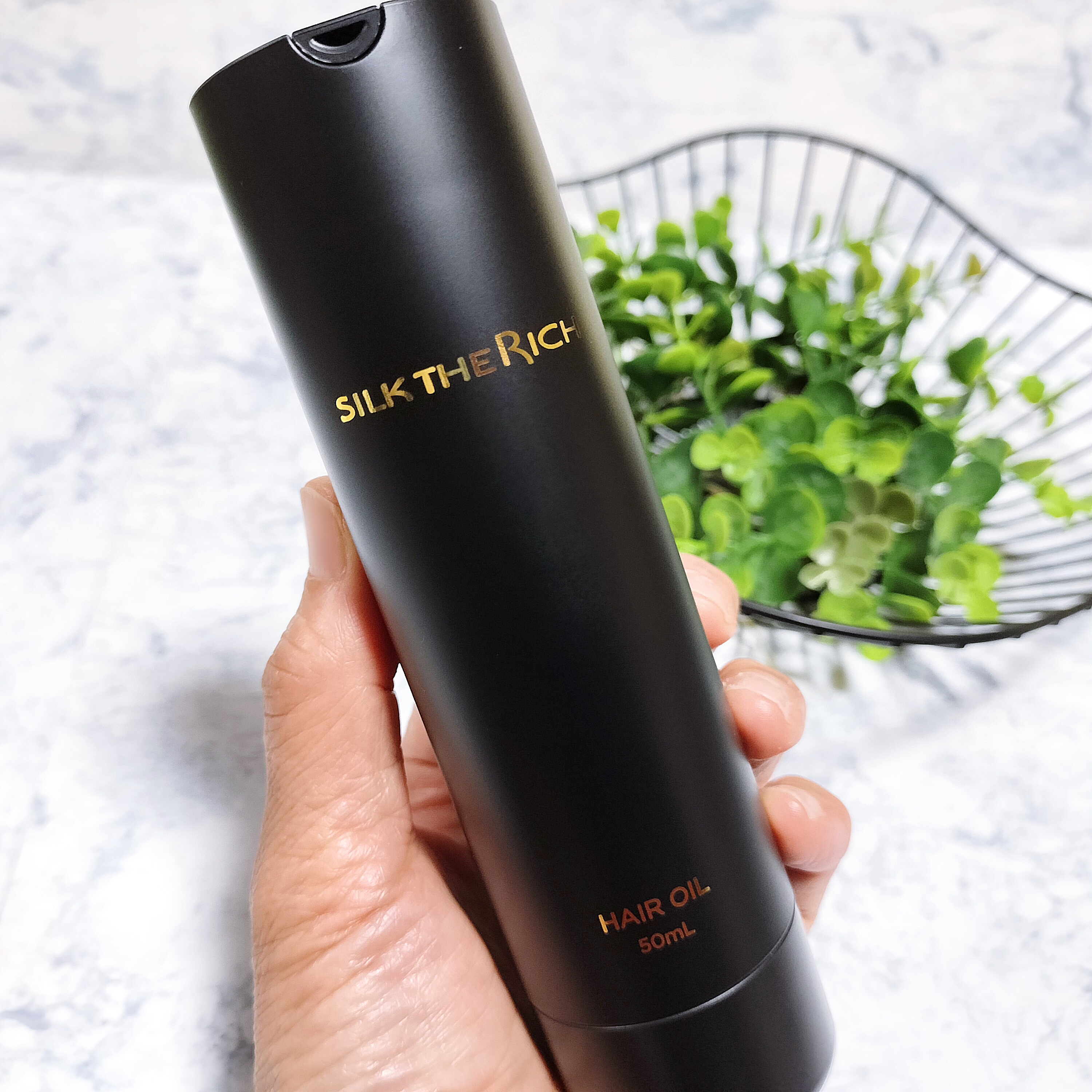 SILK THE RICH ヘアオイルMNM/SILK THE RICH/ヘアオイルを使ったクチコミ（2枚目）