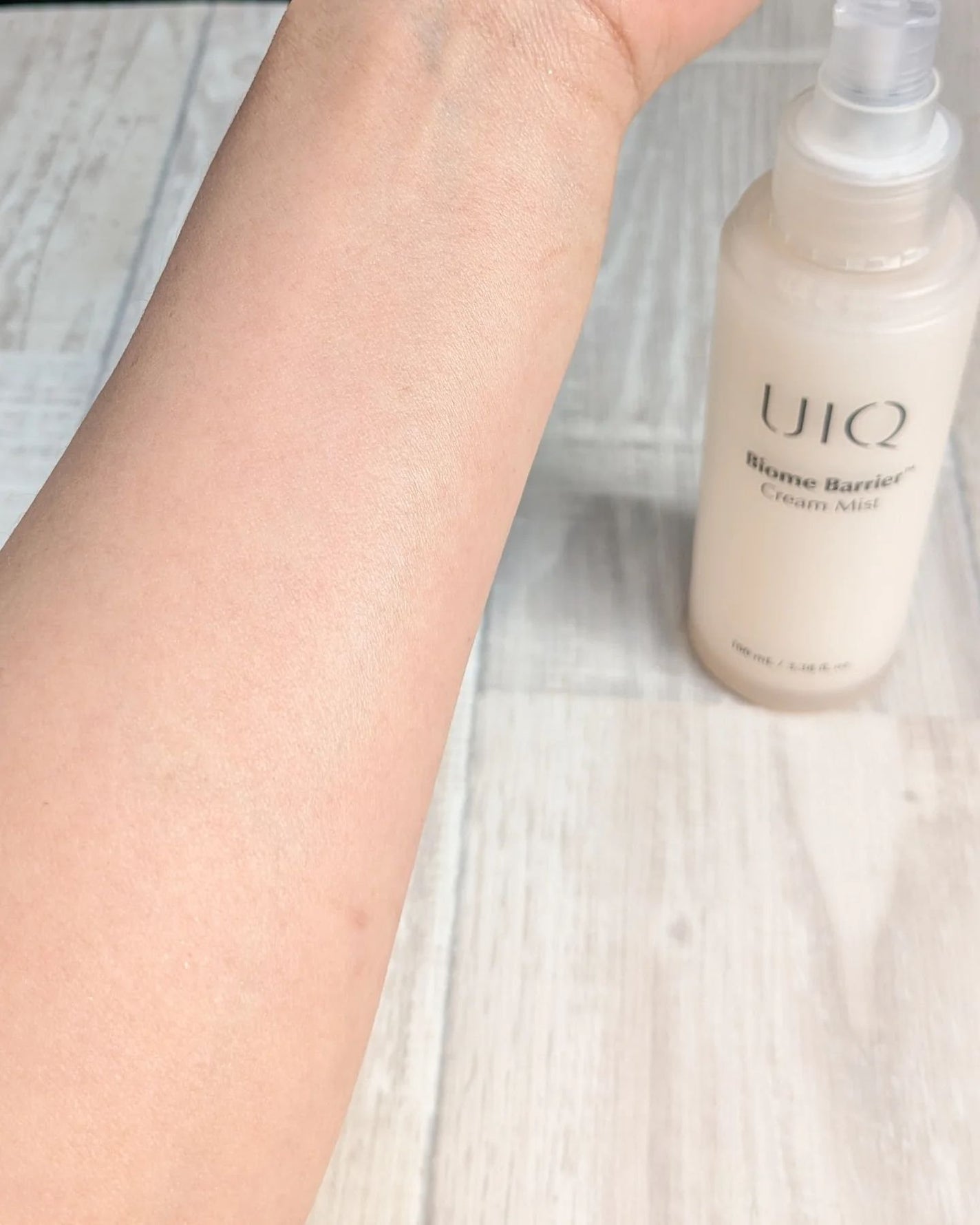 バイオームバリア クリームミスト/UIQ/ミスト状化粧水を使ったクチコミ(5枚目)