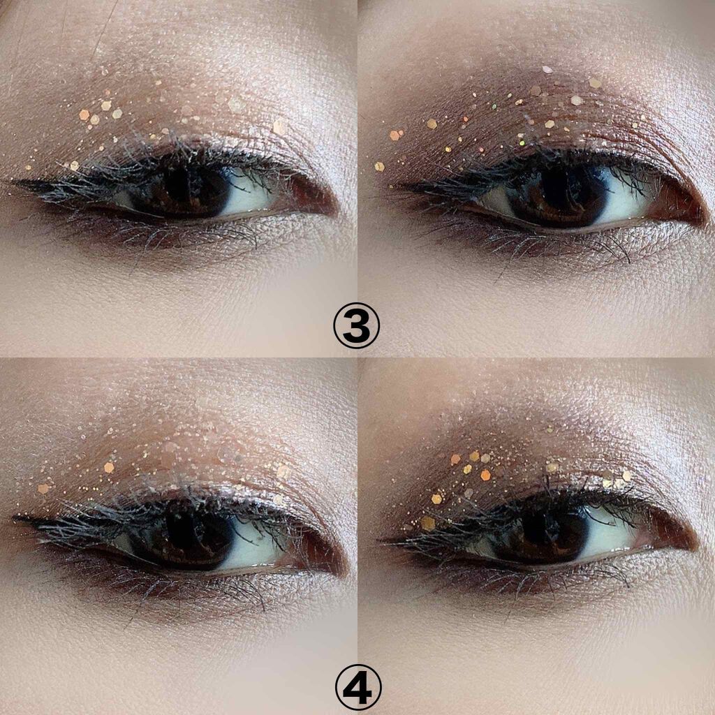 TOXIN GLITTER/CELEFIT/リキッドアイシャドウを使ったクチコミ(5枚目)