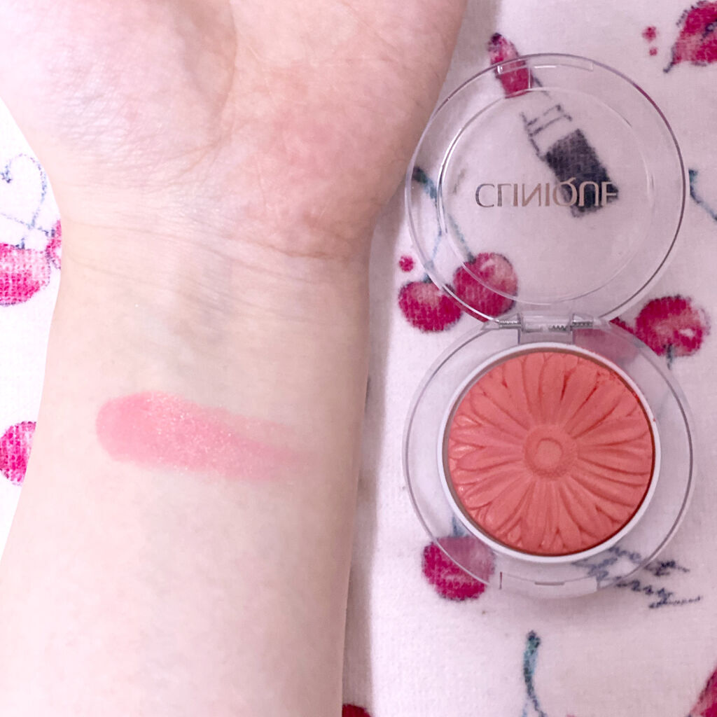 チーク ポップ パール 04 ローズ クォーツ ポップ/CLINIQUE/パウダーチークを使ったクチコミ（2枚目）